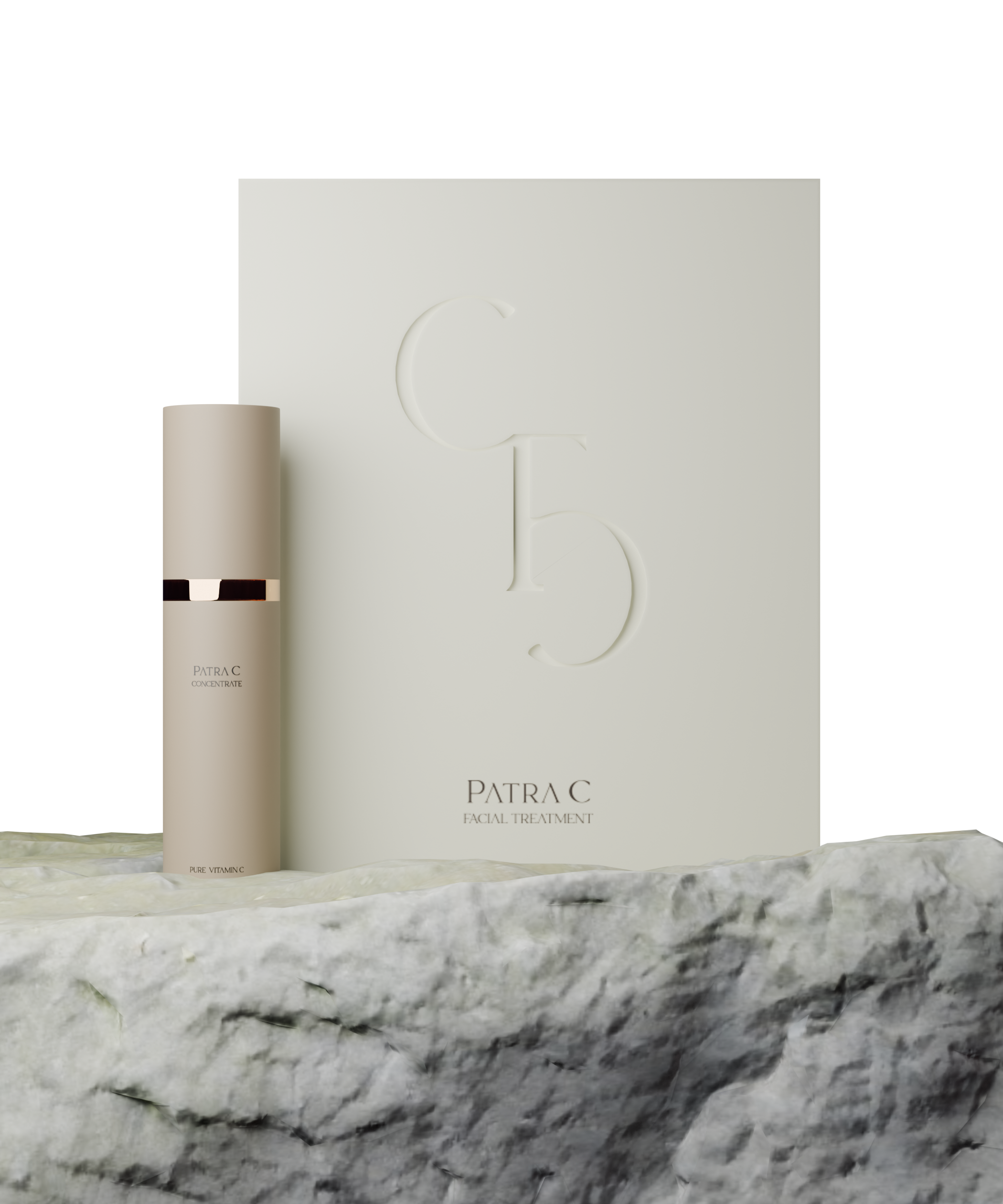 "This set includes a Vitamin C ampoule and a probiotic mask. The ampoule is in a small glass bottle with a dropper, and the mask comes in a single-use sheet format